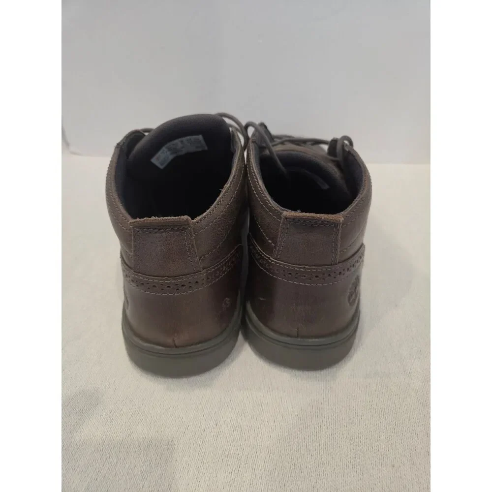 Timberland Graydon Brown Leather Chukka Mid Top Lace Up Boots Men Size 9